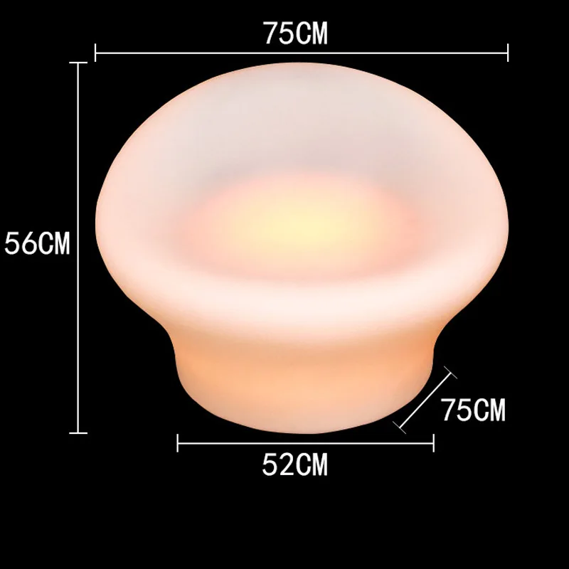 Luminous Garden Sofa 75*75*56cm Nordic Hotel Sofa Living Room Stool Lighted Romantic Bedroom Chair Atmosphere LED Furniture
Luminous Garden Sofa 75*75*56cm Nordic Hotel Sofa Living Room Stool Lighted Romantic Bedroom Chair Atmosphere LED Furniture