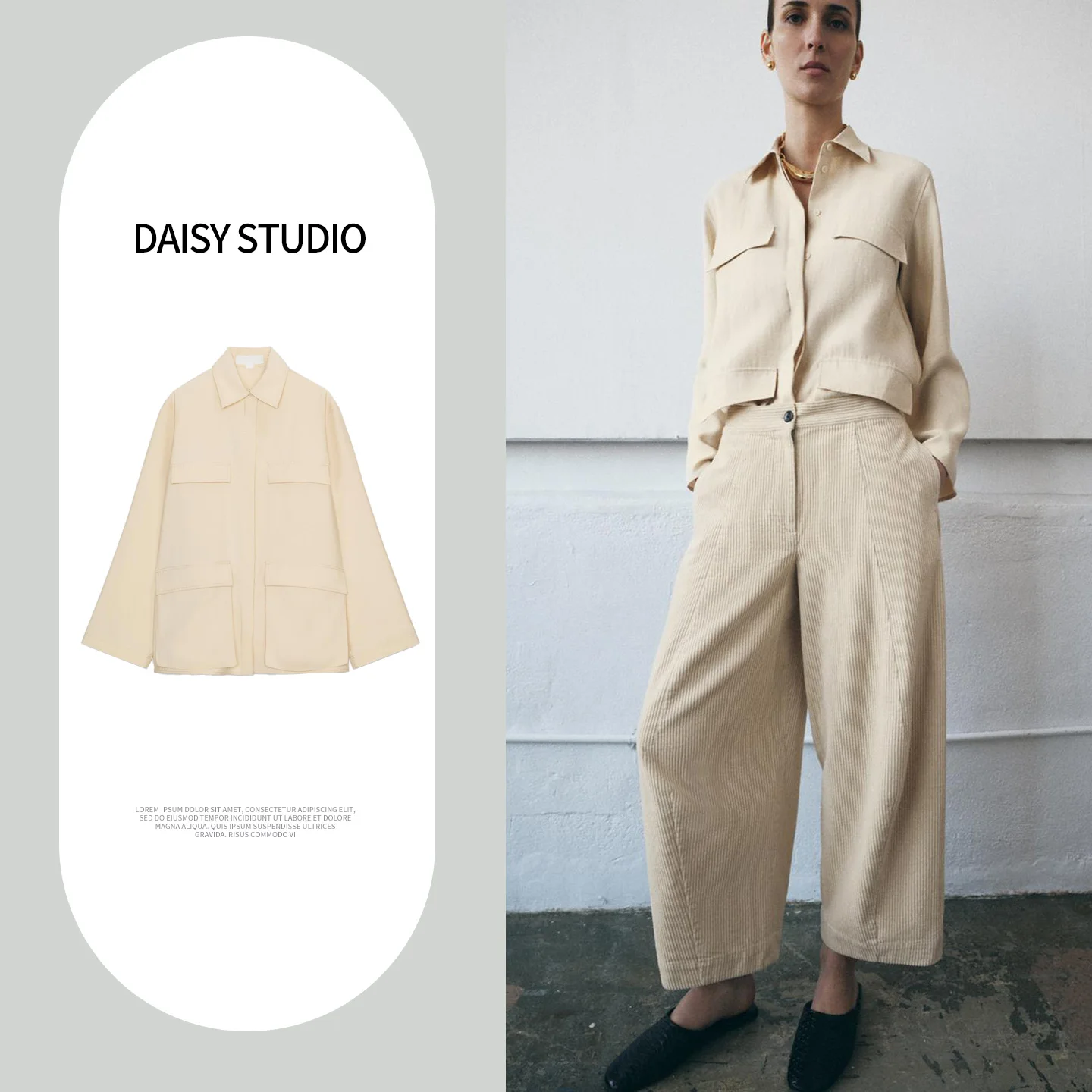 Spring New Arrival Women's Minimalist Long Sleeve Shirt with Pockets Breathable Polyester Fiber Slim Fit Flip Collar Shirt
Spring New Arrival Women's Minimalist Long Sleeve Shirt with Pockets Breathable Polyester Fiber Slim Fit Flip Collar Shirt