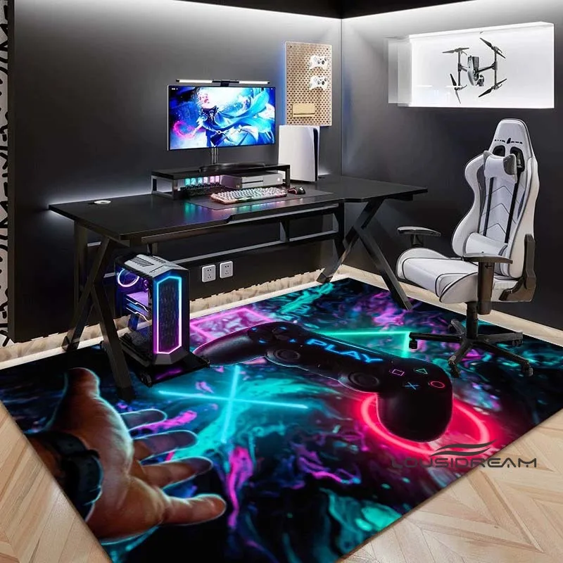 2025New 3D Cartoon Game Gamepad Area Rug Large, Carpet for Living Room Kids Bedroom Sofa Doormat Decor, Child Non-Slip Floor Mat
2025New 3D Cartoon Game Gamepad Area Rug Large, Carpet for Living Room Kids Bedroom Sofa Doormat Decor, Child Non-Slip Floor Mat