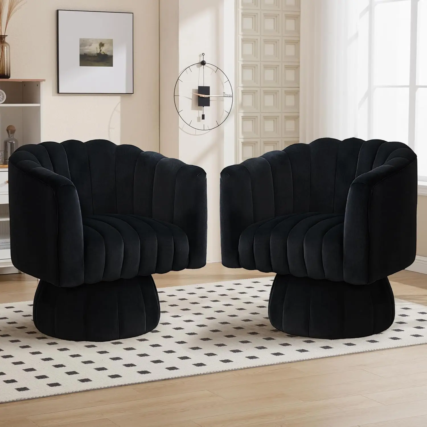 Набор из 2 поворотных кресел-барабанов — милые, удобные, маленькие, круглые, вращающиеся на 360 градусов ° Кресло-реклайнер из вельвета для чтения, на заказ
Набор из 2 поворотных кресел-барабанов — милые, удобные, маленькие, круглые, вращающиеся на 360 градусов ° Кресло-реклайнер из вельвета для чтения, на заказ