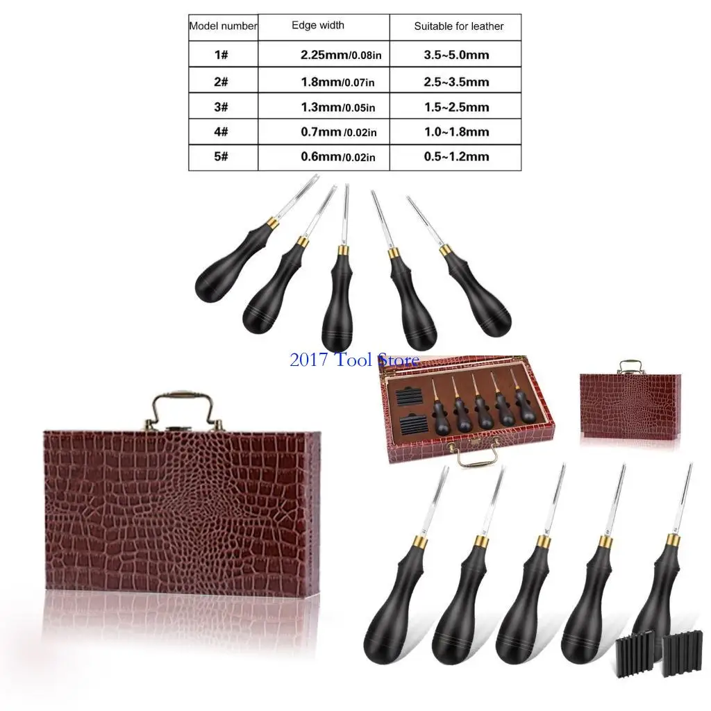 K92A кожаные края Skiving Beveler Set Tool Set Кожаный ремесленный инструмент
K92A кожаные края Skiving Beveler Set Tool Set Кожаный ремесленный инструмент