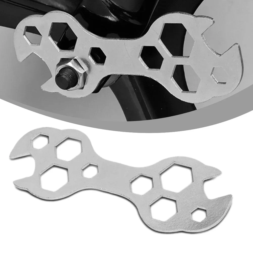 Multiple Sizes Bicycle Wrench Galvanized Steel Repair Spanner Bike Tools For 8-17mm Inner Hole Mountain Bike Accesories
Multiple Sizes Bicycle Wrench Galvanized Steel Repair Spanner Bike Tools For 8-17mm Inner Hole Mountain Bike Accesories