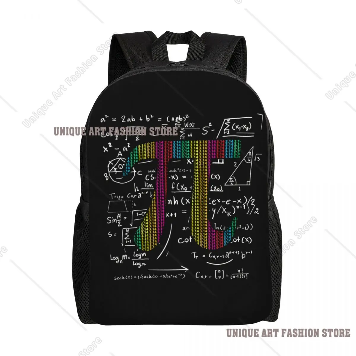 Personalized Pi Day Symbol With Math Equations Backpacks Fashion Bookbag for College School Nerd Science Teacher Bags
Personalized Pi Day Symbol With Math Equations Backpacks Fashion Bookbag for College School Nerd Science Teacher Bags