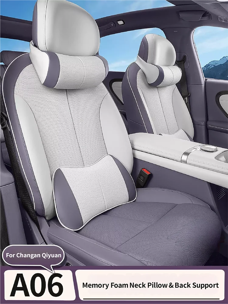 For Changan Qiyuan Nevo A06 2026 2027 Car Seat Memory Foam Neck Pillow Soft Protecor Cushion Lumbar Headrest Cushion Support
For Changan Qiyuan Nevo A06 2026 2027 Car Seat Memory Foam Neck Pillow Soft Protecor Cushion Lumbar Headrest Cushion Support