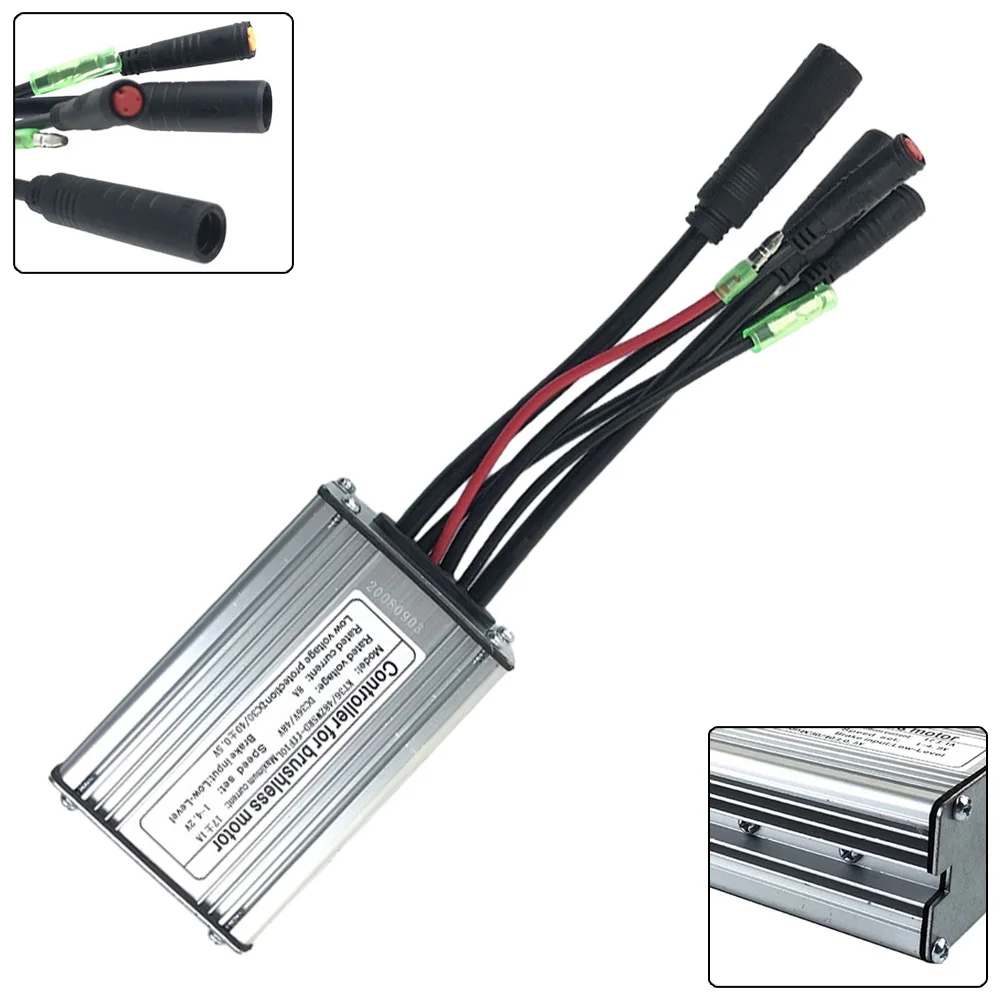 DC36V/48V Waterproof Ebike Controller Controller 250-350W Aluminum + Plastic For KT Series Motors High Quality
DC36V/48V Waterproof Ebike Controller Controller 250-350W Aluminum + Plastic For KT Series Motors High Quality