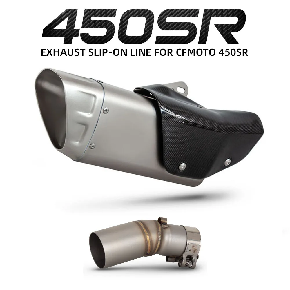 450NK Exhaust Muffler For CFMOTO 450SR 450SS 450 NK/SR/SS 2022-2026 Motorcycle Slip on Line Exhausts Pipe Street Bike Tail Tube
450NK Exhaust Muffler For CFMOTO 450SR 450SS 450 NK/SR/SS 2022-2026 Motorcycle Slip on Line Exhausts Pipe Street Bike Tail Tube