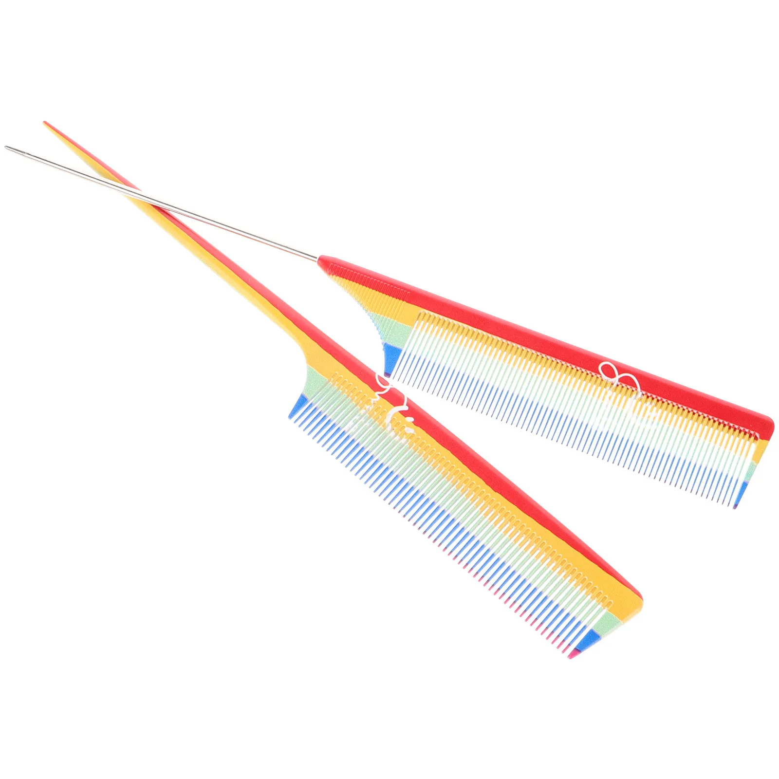 2Pcs Rat Tail Combs Hair Styling Combs Fine Tooth Parting Teasing Hair Coloring Professional Hairdressing Tool for Women Teens
2Pcs Rat Tail Combs Hair Styling Combs Fine Tooth Parting Teasing Hair Coloring Professional Hairdressing Tool for Women Teens