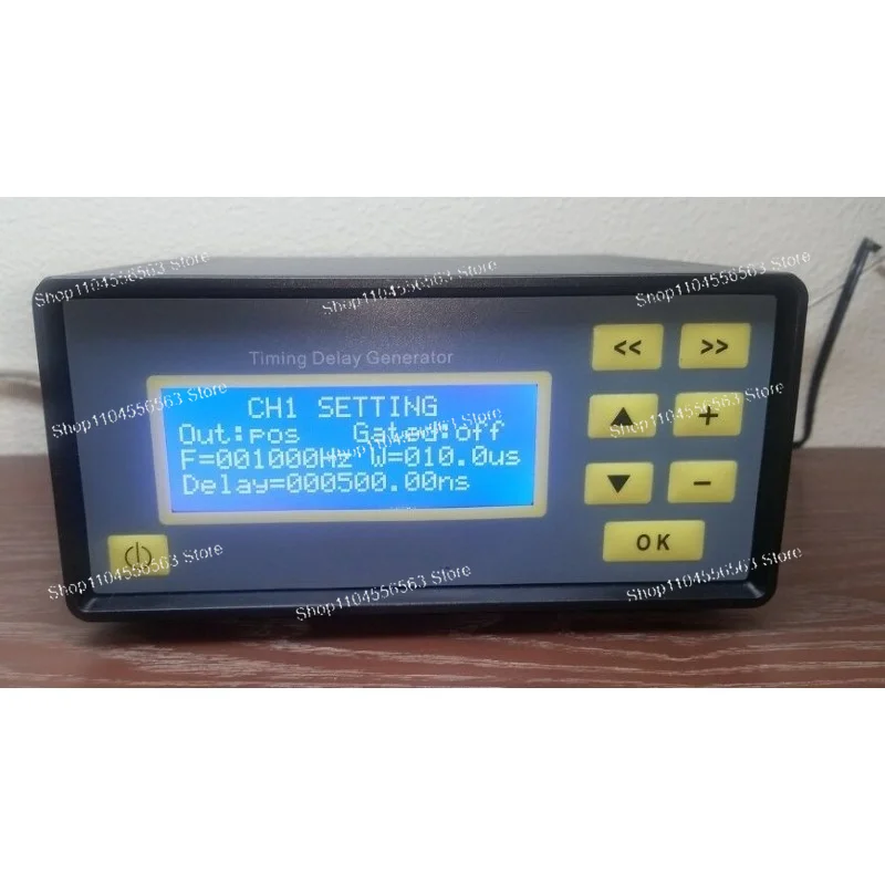 7 Channel High Precision Digital Signal Delay Device TTL Signal Generator Counter Remote Control Timing Control Module
7 Channel High Precision Digital Signal Delay Device TTL Signal Generator Counter Remote Control Timing Control Module
