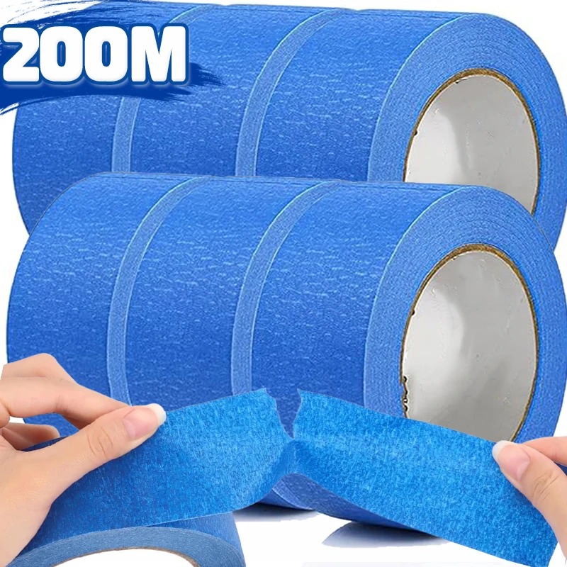 1/10Rolls Blue Painter Tape Multi-Surface Masking Painter Tapes Security Easy Removal Wall Paint Tape for Home Art Construction
1/10Rolls Blue Painter Tape Multi-Surface Masking Painter Tapes Security Easy Removal Wall Paint Tape for Home Art Construction