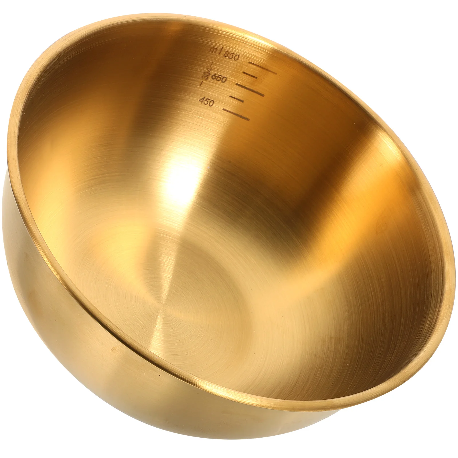 Stainless Steel Cold Noodle Bowl 850ML 17cm Golden Kitchen Salad Fruit Rice Mixing Bowl Reusable Portable Stacking
Stainless Steel Cold Noodle Bowl 850ML 17cm Golden Kitchen Salad Fruit Rice Mixing Bowl Reusable Portable Stacking