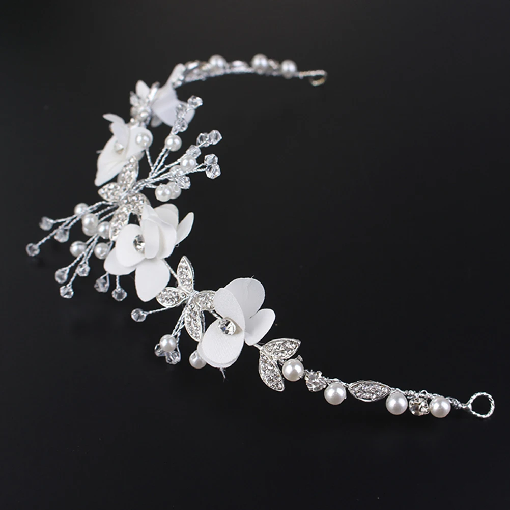 Fabric Flower Hairband Bridal Accessories Rhinestone Headdress Headband Pearl Girl Child Bands
Fabric Flower Hairband Bridal Accessories Rhinestone Headdress Headband Pearl Girl Child Bands