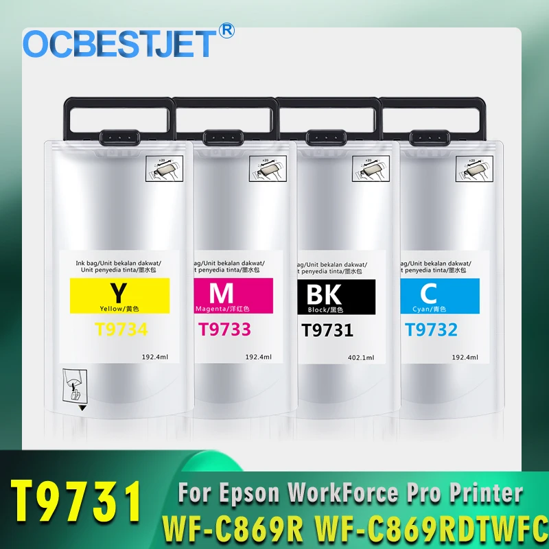 Совместимый чернильный картридж T9731 для принтера Epson 300 Pro Epson WF-C869Ra C869RD3TWFC C860 C869DRTWF C869RDTWFC
Совместимый чернильный картридж T9731 для принтера Epson 300 Pro Epson WF-C869Ra C869RD3TWFC C860 C869DRTWF C869RDTWFC