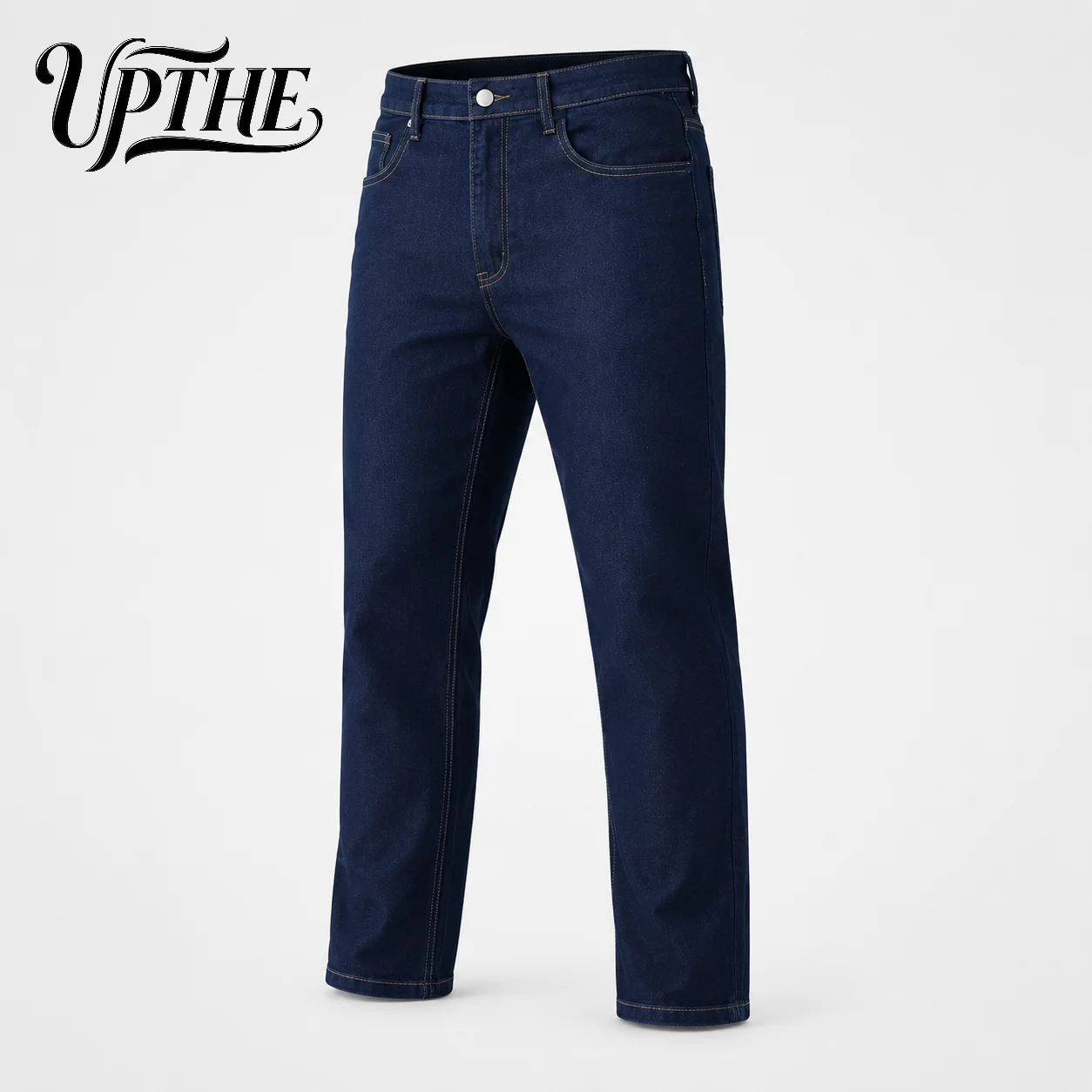 UP.THE Men Dark Blue Slim Fit Straight Leg Jeans, Classic Stretch Denim Pants, Casual Streetwear Trousers for Daily Work & Daily Outfits
UP.THE Men Dark Blue Slim Fit Straight Leg Jeans, Classic Stretch Denim Pants, Casual Streetwear Trousers for Daily Work & Daily Outfits