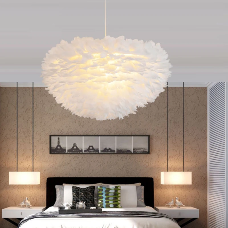 Light Luxury LED Pendant Lamp Feather Chandelier For Living Room Bedroom Bedside Ceiling Restaurant Shop Decor Pendant Lights
Light Luxury LED Pendant Lamp Feather Chandelier For Living Room Bedroom Bedside Ceiling Restaurant Shop Decor Pendant Lights