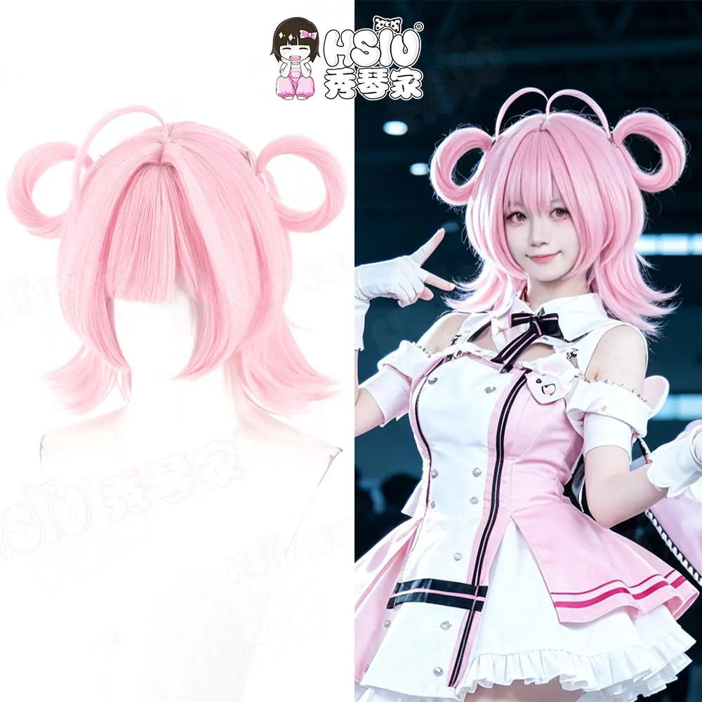 Chiz Cosplay Wig HSIU 40Cm Pink Short hair Heat Resistant Wig+Wig cap Game Neverness To Everness Cosplay Wig
Chiz Cosplay Wig HSIU 40Cm Pink Short hair Heat Resistant Wig+Wig cap Game Neverness To Everness Cosplay Wig