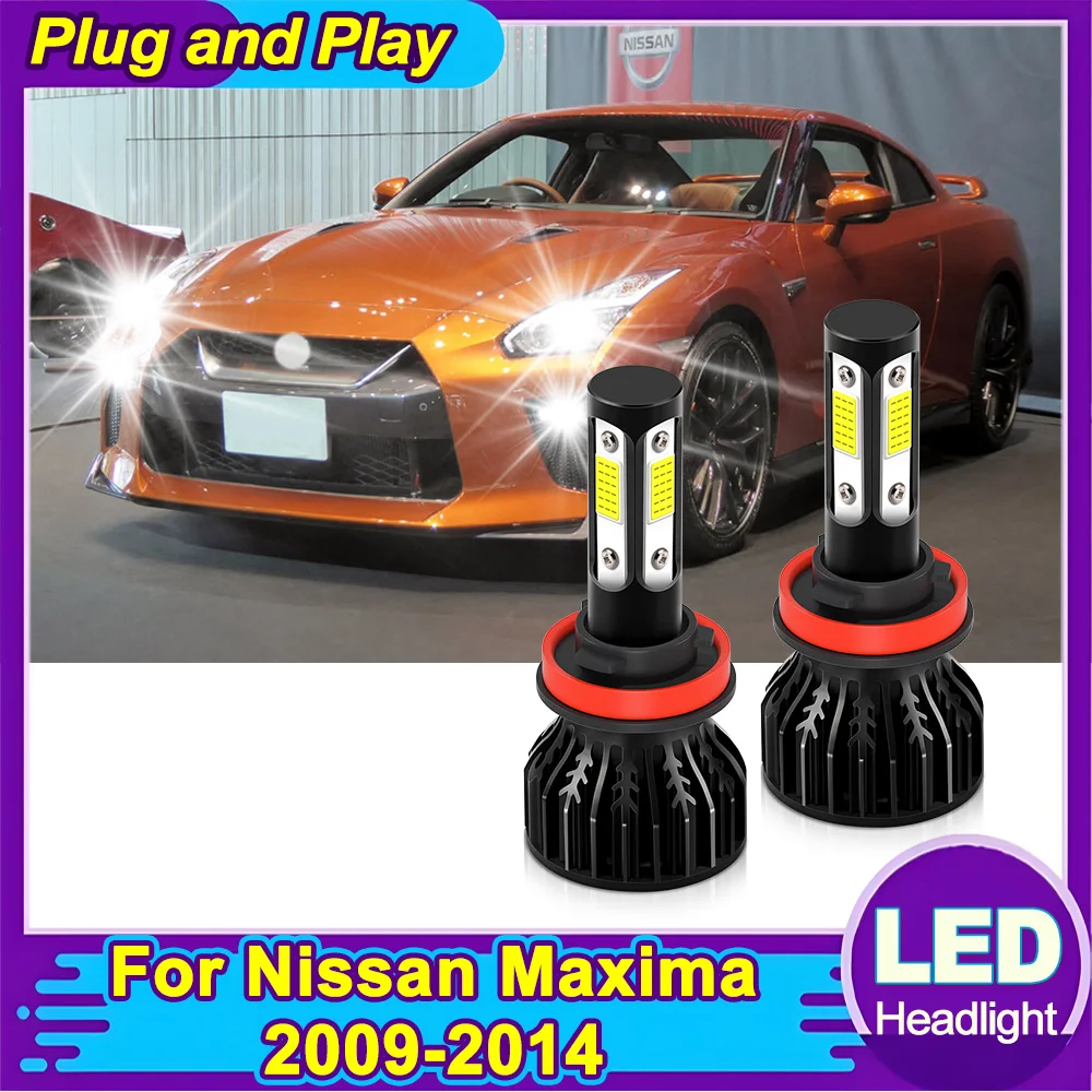 LED Headlight 6000K White COB Chips 15000LM Low Beam Headlamp Super Bright For Nissan Maxima 2009-2011 2012 2013 2014 Car Light
LED Headlight 6000K White COB Chips 15000LM Low Beam Headlamp Super Bright For Nissan Maxima 2009-2011 2012 2013 2014 Car Light