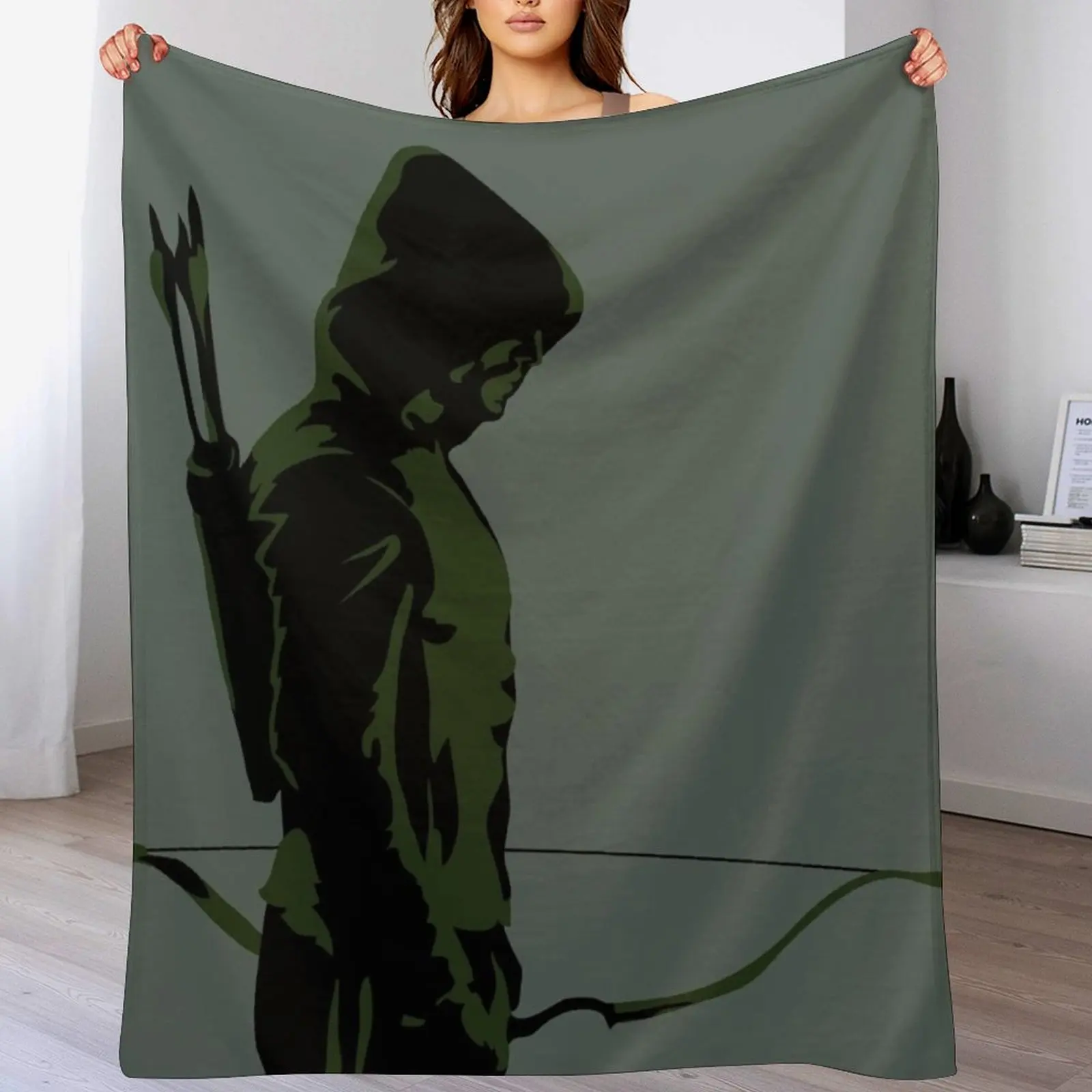 Green Archer with Arrow Throw Blanket Warm Napping Blanket for Office Couch Bed
Green Archer with Arrow Throw Blanket Warm Napping Blanket for Office Couch Bed