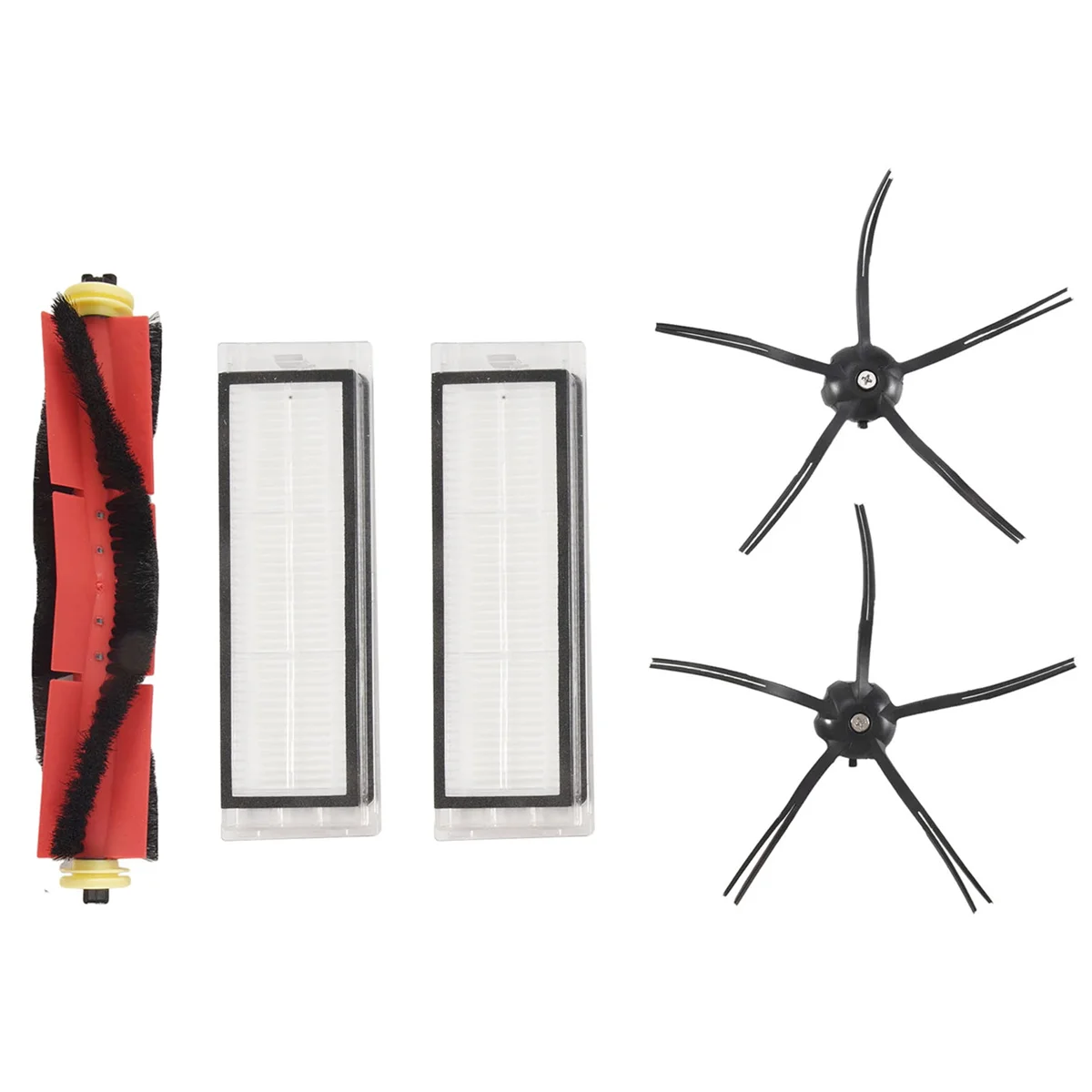 Лидер продаж, 5 комплектов запасных частей, совместимых с Xiaomi Roborock S5 Max S6 S60 S5 S50 T6, черная швабра, аксессуары для боковой щетки
Лидер продаж, 5 комплектов запасных частей, совместимых с Xiaomi Roborock S5 Max S6 S60 S5 S50 T6, черная швабра, аксессуары для боковой щетки