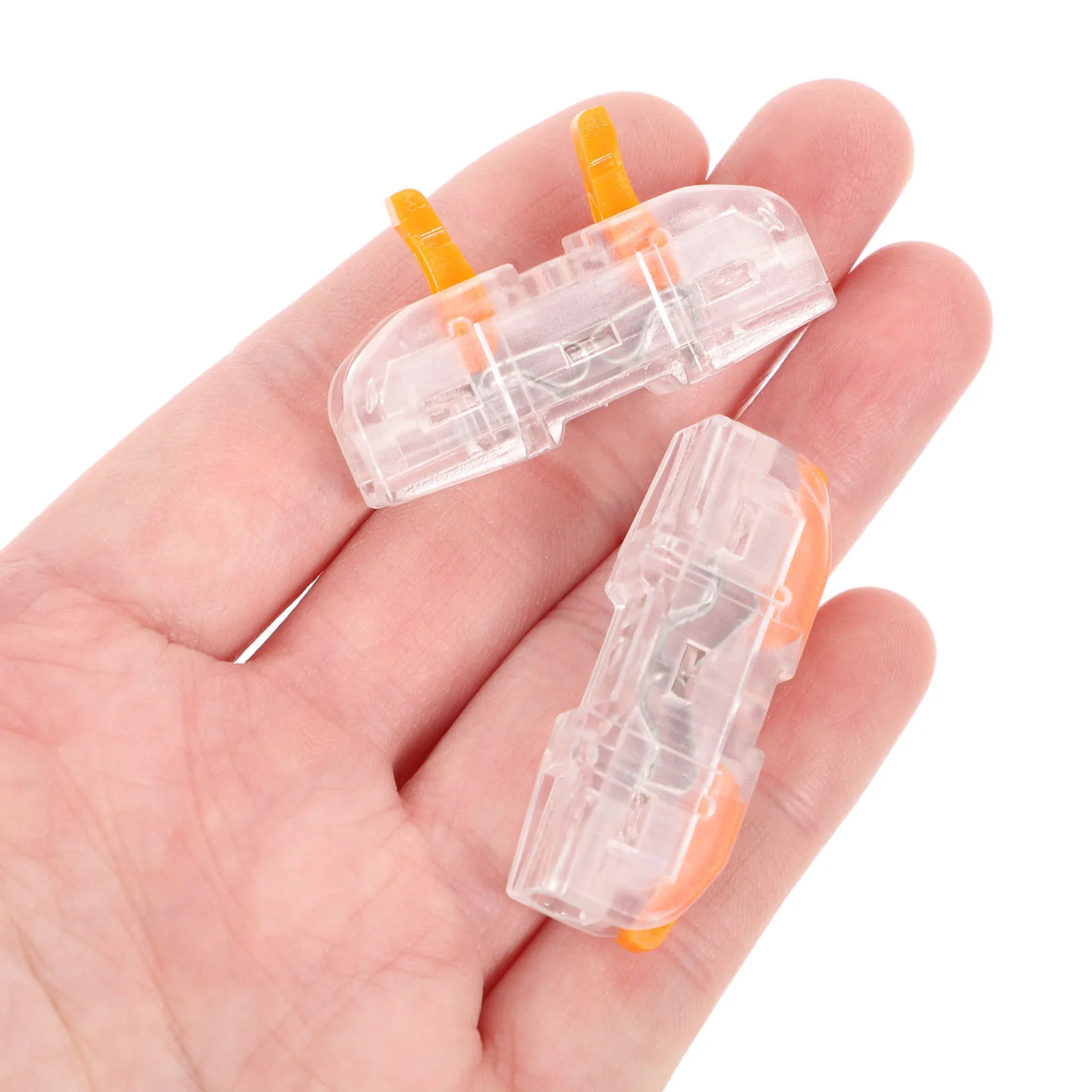 10pcs Lever Wire Connectors Kit Electrical Connector Insulated Fire-Retardant Quick Connect Terminal For Solid Strand Flexible
10pcs Lever Wire Connectors Kit Electrical Connector Insulated Fire-Retardant Quick Connect Terminal For Solid Strand Flexible