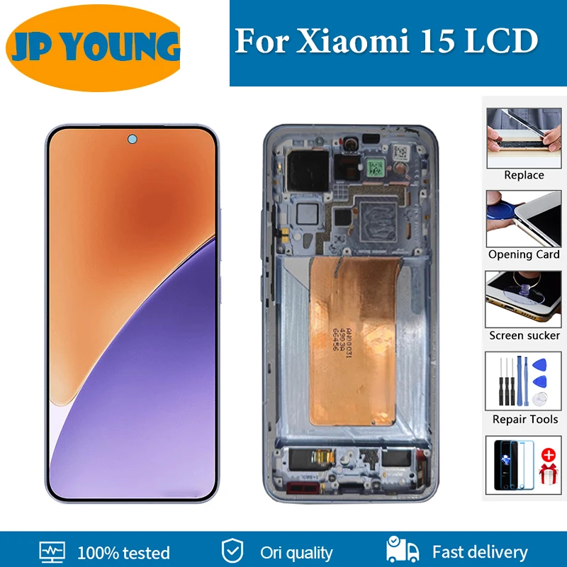6,36 "оригинальный AMOLED для Xiaomi 15 Mi 15, ЖК-дисплей, дигитайзер сенсорного экрана для 24129PN74G 24129PN74I 24129PN74C, замена ЖК-дисплея
6,36 "оригинальный AMOLED для Xiaomi 15 Mi 15, ЖК-дисплей, дигитайзер сенсорного экрана для 24129PN74G 24129PN74I 24129PN74C, замена ЖК-дисплея