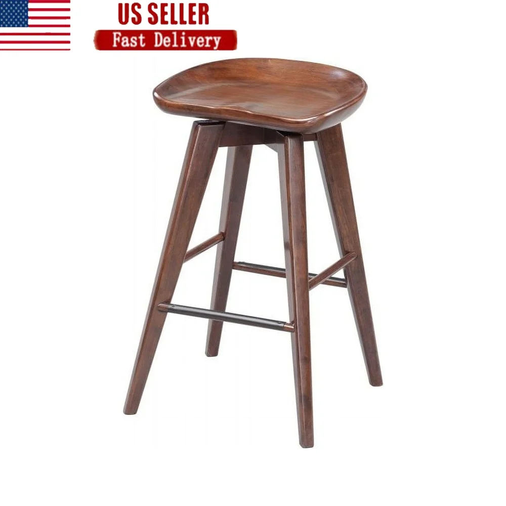 Modern Backless Swivel Counter Stool Solid Hardwood 360-Degree Swivel Seat Commercial Grade Dining Bar Furniture Assembly
Modern Backless Swivel Counter Stool Solid Hardwood 360-Degree Swivel Seat Commercial Grade Dining Bar Furniture Assembly