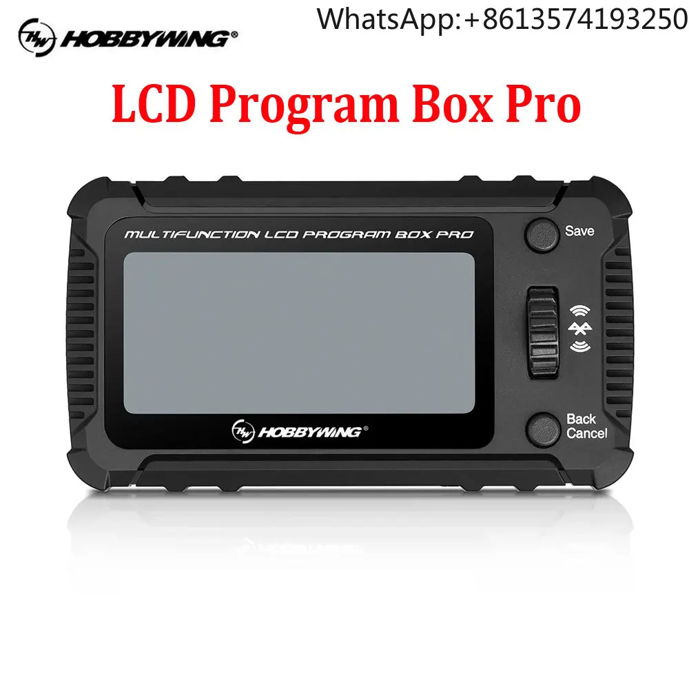 Hobbywing Multifunction LCD Program Box Pro OTA Parameter/ Firmware Update 1-8S Battery For PLATINUM XERUN EZRUN Seaking Pro ESC