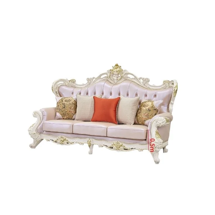 -style first-layer cowhide leather solid wood sofa 123 combination, living room large-sized villa, carved
-style first-layer cowhide leather solid wood sofa 123 combination, living room large-sized villa, carved