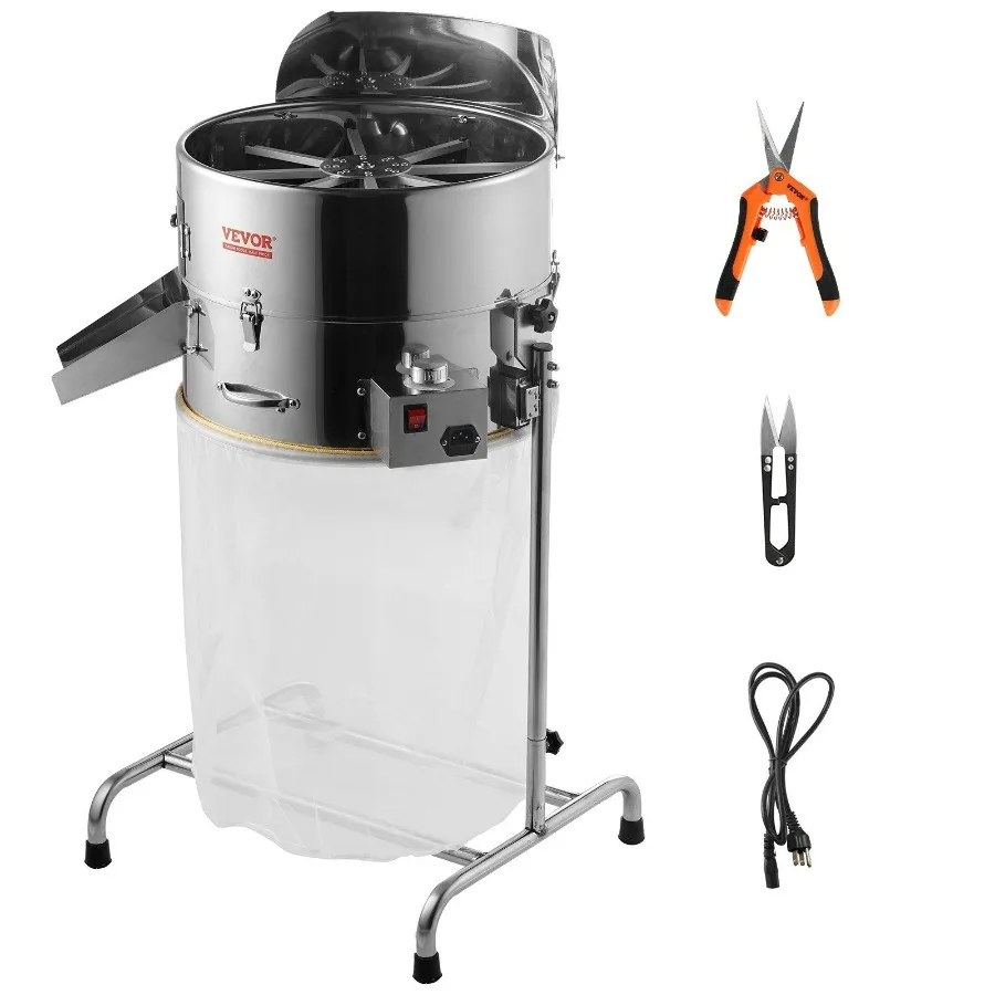 Electric Bud Trimmer 18'' Electric Leaf Trimmer Machine with 60W Adjustable Speed Tillable Trimmer with StainlessSteel Blades
Electric Bud Trimmer 18'' Electric Leaf Trimmer Machine with 60W Adjustable Speed Tillable Trimmer with StainlessSteel Blades