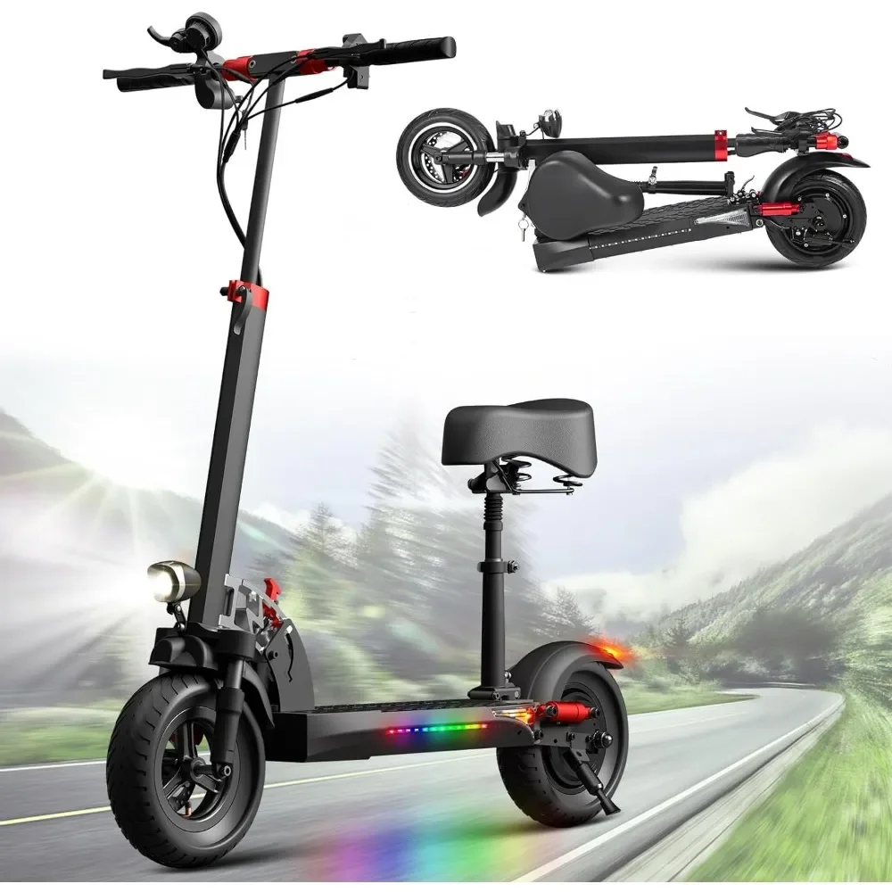 Foldable Electric Scooter with Seat - 800W Adults Electric Scooter Up To 28 MPH & 34Miles Range Fast Electric Scooter
Foldable Electric Scooter with Seat - 800W Adults Electric Scooter Up To 28 MPH & 34Miles Range Fast Electric Scooter
