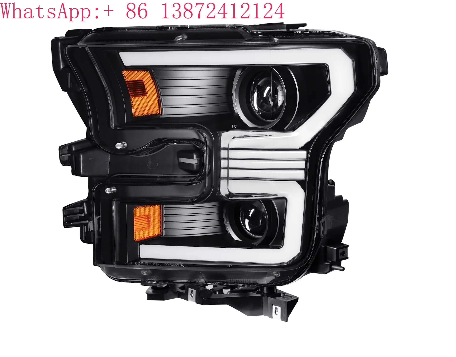Hot-selling LED Bar Projector Headlights W/ Switchback Sequential Turn Signals for 2015-2017 Ford F150 (Black/clear) 
Hot-selling LED Bar Projector Headlights W/ Switchback Sequential Turn Signals for 2015-2017 Ford F150 (Black/clear)