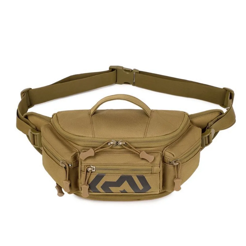 600D Oxford Nylon Fabric Fanny Pack Multi-Pocket Design Adjustable Waist Belt Single Shoulder Diagonal Cross Bag Water-Resistent
600D Oxford Nylon Fabric Fanny Pack Multi-Pocket Design Adjustable Waist Belt Single Shoulder Diagonal Cross Bag Water-Resistent