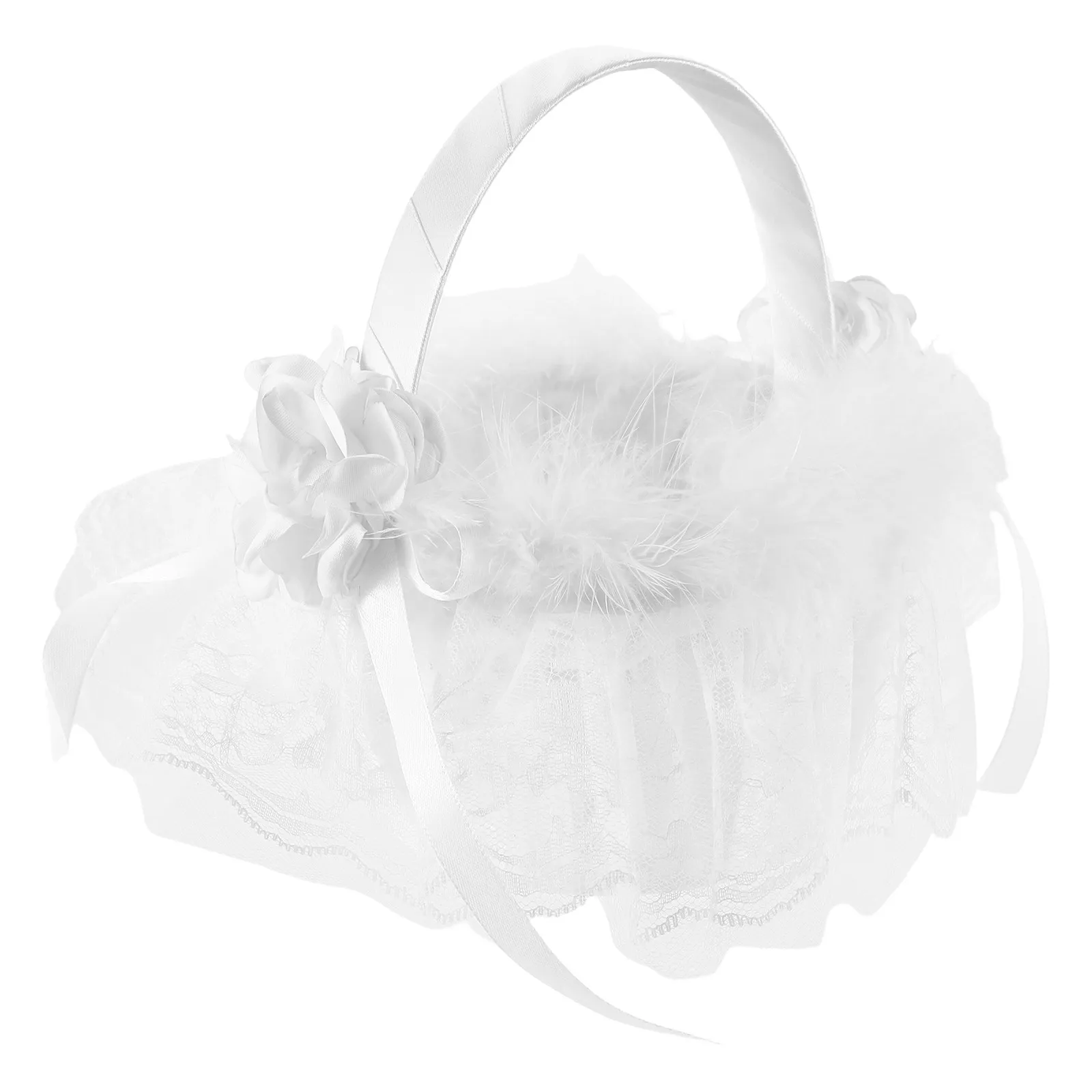 Handheld Wedding Flower Girl Basket Rustic Holder Bridal Shower Favor Multi-Functional Storage Container Fruit
Handheld Wedding Flower Girl Basket Rustic Holder Bridal Shower Favor Multi-Functional Storage Container Fruit