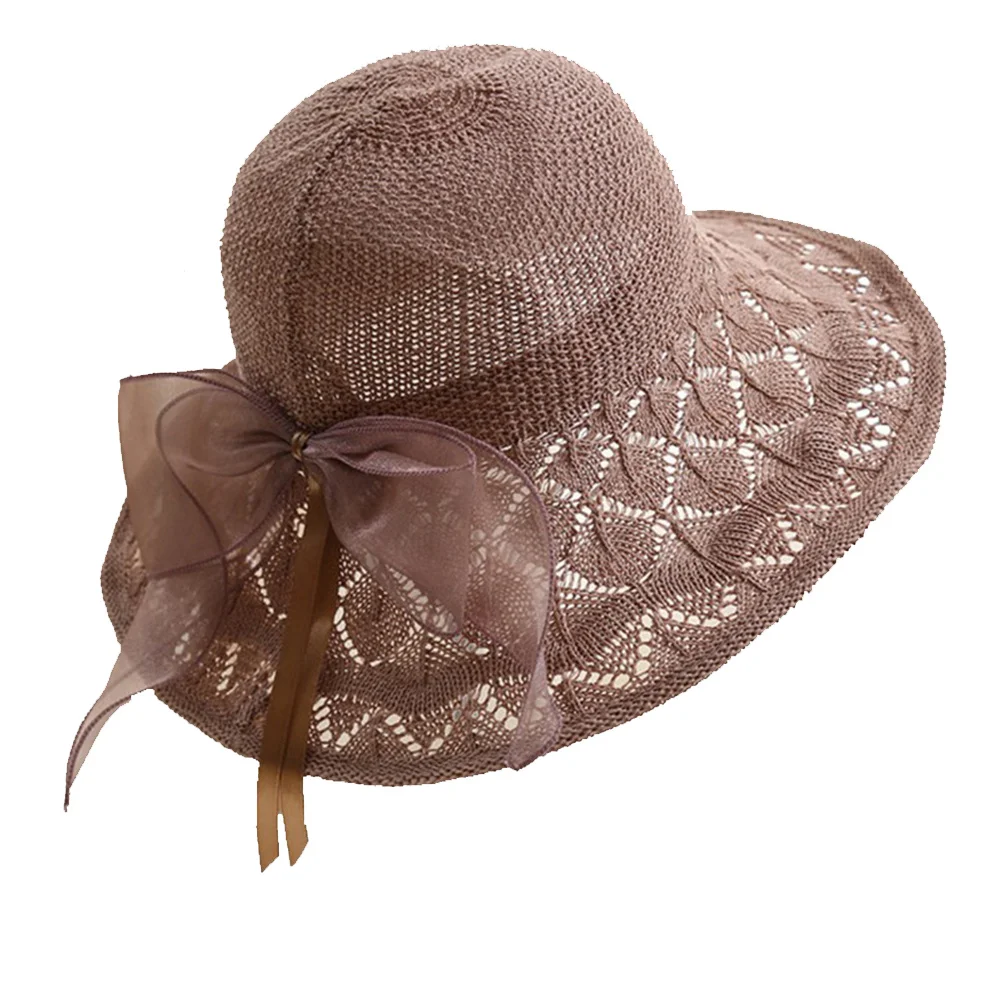 1pc Fashionable Sun Protection For Women Summer Beach Mesh Cap Foldable Uv Hat Coffee Color Outdoor Travel Shade Hat
1pc Fashionable Sun Protection For Women Summer Beach Mesh Cap Foldable Uv Hat Coffee Color Outdoor Travel Shade Hat