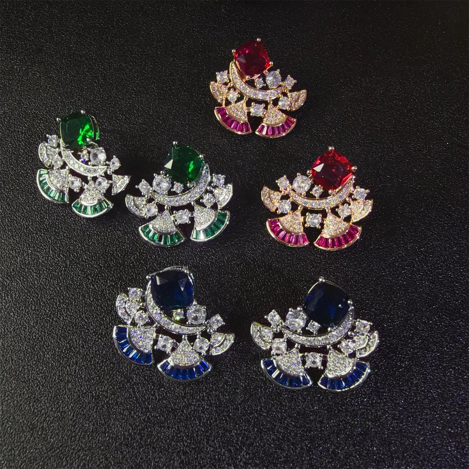 red green blue stud earrings for women jewelry dinner party
red green blue stud earrings for women jewelry dinner party
