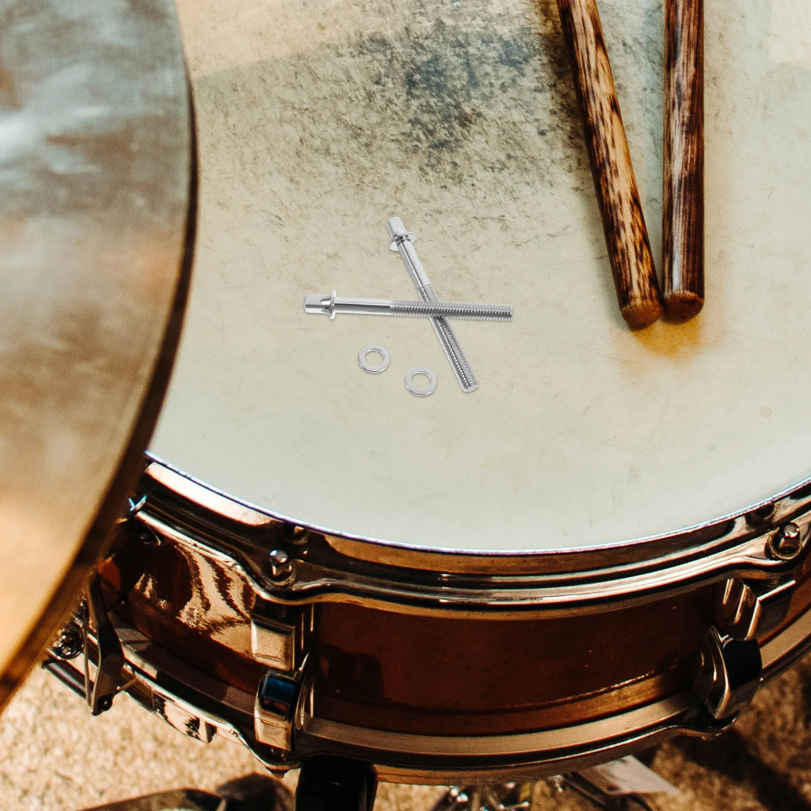 2PCS 60mm Drum Mounting Screws Stainless Steel Durable Fastener Tension Screws with Washers for Drum Lugs (Silver)
2PCS 60mm Drum Mounting Screws Stainless Steel Durable Fastener Tension Screws with Washers for Drum Lugs (Silver)