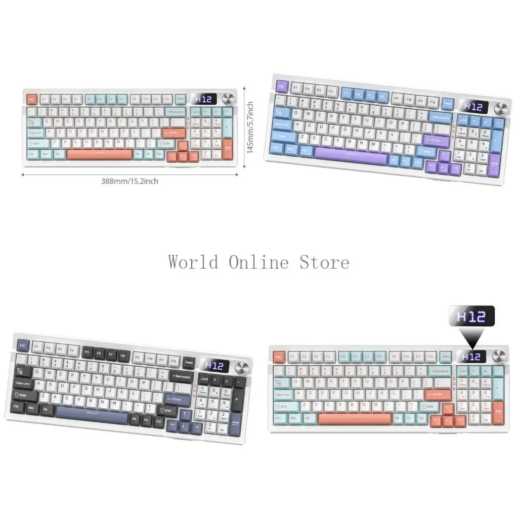 Цифровой ламповый дисплей Эргономичная взаимосвязанная механическая клавиатура с бесшумным звуком Plan 87HC
Цифровой ламповый дисплей Эргономичная взаимосвязанная механическая клавиатура с бесшумным звуком Plan 87HC