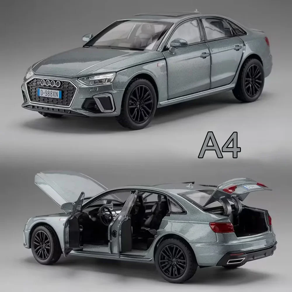 1/32 A4 легкосплавные автомобили, игрушки, литые модели, резиновые шины, транспортные средства со световым музыкальным колесом, модель автомобиля с откатным механизмом для малышей, подарки для детей
1/32 A4 легкосплавные автомобили, игрушки, литые модели, резиновые шины, транспортные средства со световым музыкальным колесом, модель автомобиля с откатным механизмом для малышей, подарки для детей