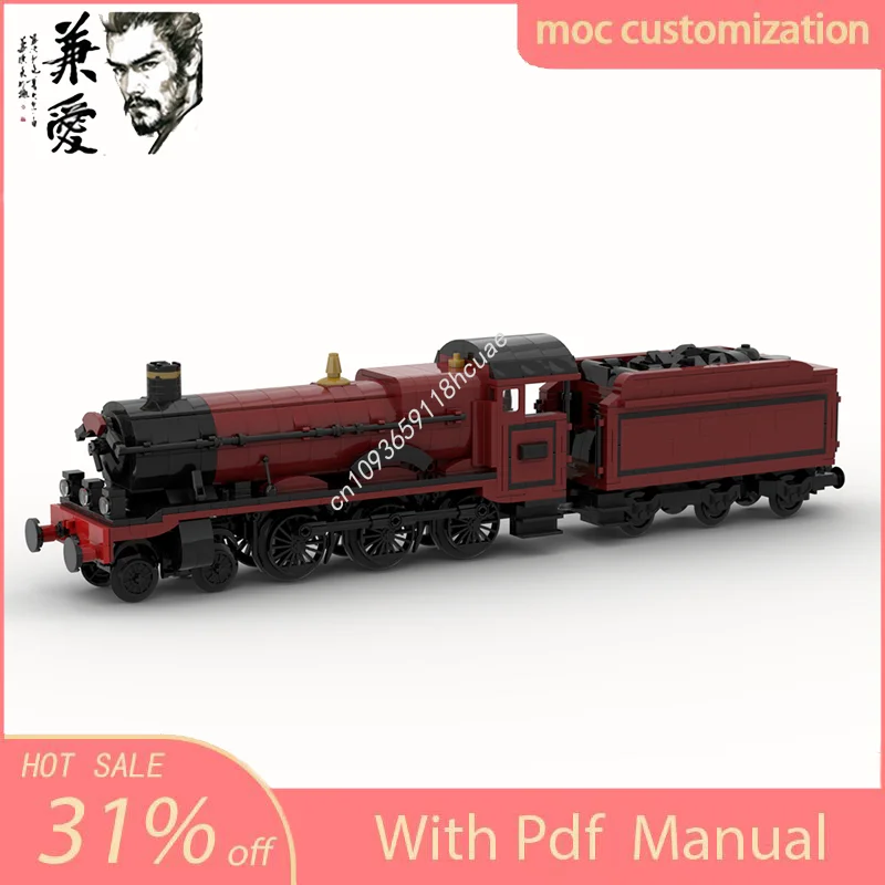 1003 шт. MOC Olton-Hall, модель паровоза, строительные блоки, кирпичи, сделай сам, креативная сборка, развивающая игрушка, поезд, подарок для ребенка
1003 шт. MOC Olton-Hall, модель паровоза, строительные блоки, кирпичи, сделай сам, креативная сборка, развивающая игрушка, поезд, подарок для ребенка
