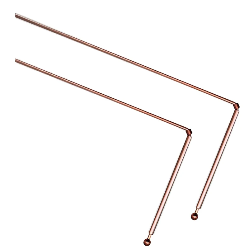 B03C-Dowsing Rods - 99.9% Pure Copper 2PCS Divining Rods - For Ghost Huntings Tools,
B03C-Dowsing Rods - 99.9% Pure Copper 2PCS Divining Rods - For Ghost Huntings Tools,