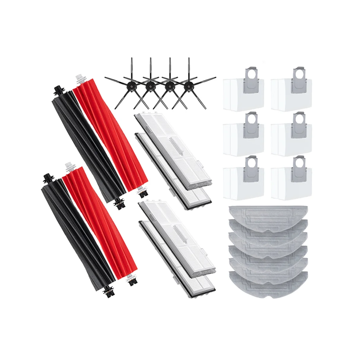 For S8 Pro Ultra Robot Vacuum Dual Main Side Brush Hepa Filter Mop Cloths Dust Bag Spare Part Replacement Kit
For S8 Pro Ultra Robot Vacuum Dual Main Side Brush Hepa Filter Mop Cloths Dust Bag Spare Part Replacement Kit