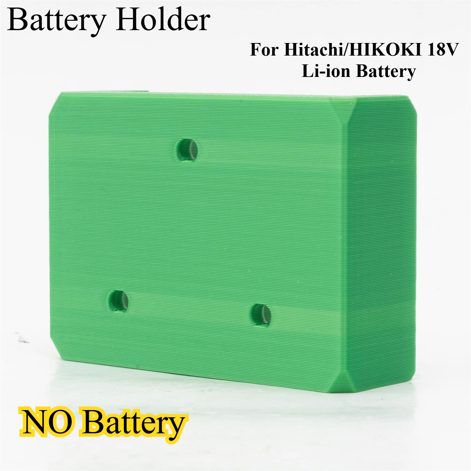 Battery Holder for Hitachi/HIKOKI 18V Li-ion Battery Garage Workshop Wall Mount Bracket Dock Holder Stand with Screw 1/3/5pcs
Battery Holder for Hitachi/HIKOKI 18V Li-ion Battery Garage Workshop Wall Mount Bracket Dock Holder Stand with Screw 1/3/5pcs