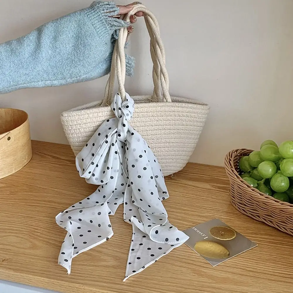 Sweet Ribbon Polka Dot Scarf Retro Thin Scarf Headband Printed Neckerchief Long Scarves Outdoor
Sweet Ribbon Polka Dot Scarf Retro Thin Scarf Headband Printed Neckerchief Long Scarves Outdoor