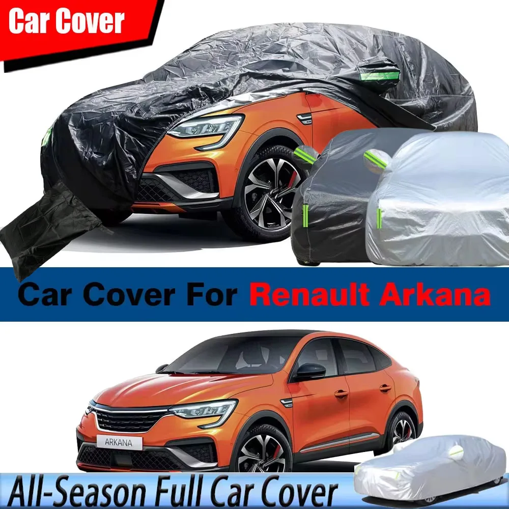 Waterproof Black Full Car Cover For Renault Arkana 2019-2025 Outdoor Anti UV Sun Rain Snow Scratch Resistant Auto Cover
Waterproof Black Full Car Cover For Renault Arkana 2019-2025 Outdoor Anti UV Sun Rain Snow Scratch Resistant Auto Cover