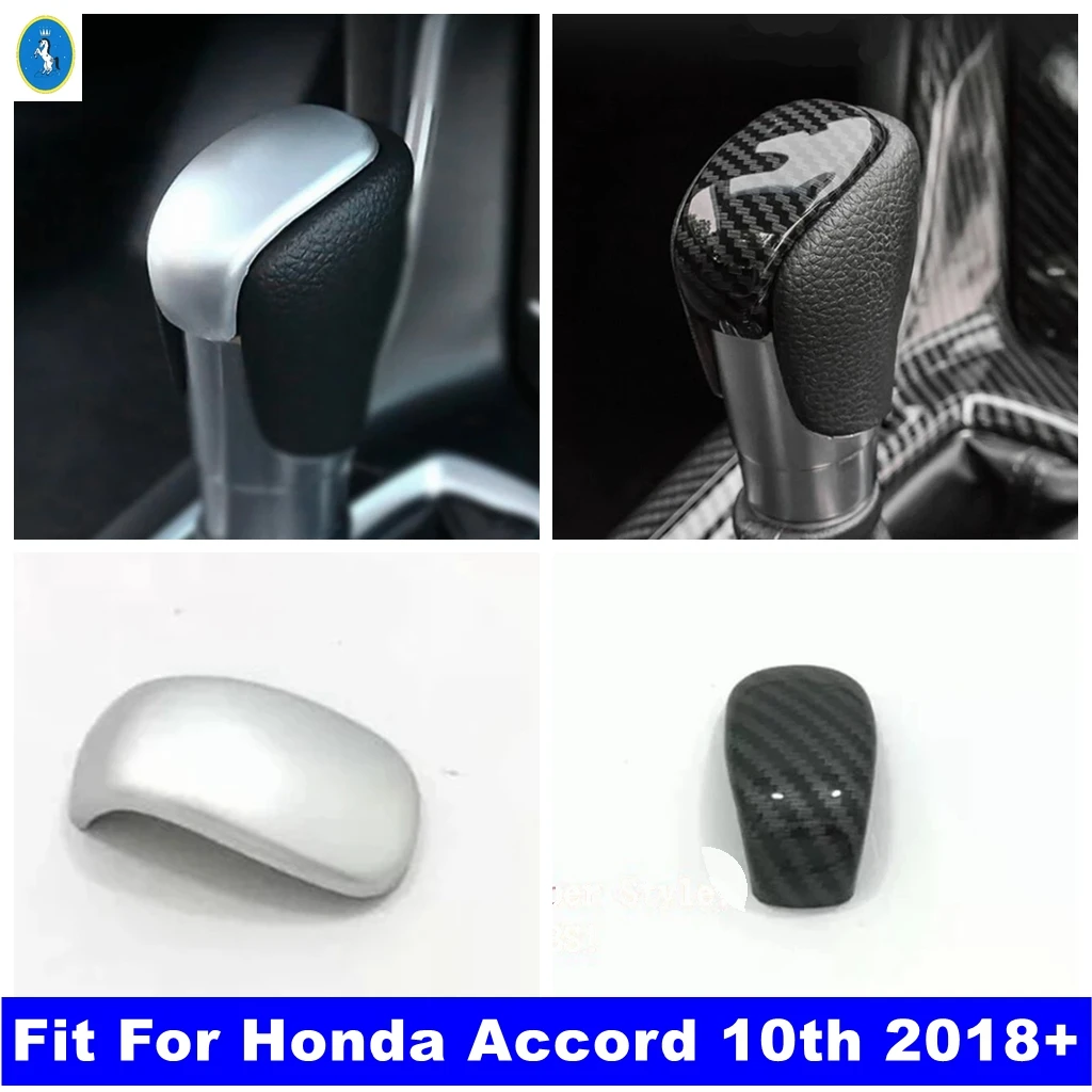 ABS Auto Gear Shift Shifter Knob Gear Head Handle Decor Cover Trim For Honda Accord 10th 2018 - 2022 Accessories Carbon Fiber
ABS Auto Gear Shift Shifter Knob Gear Head Handle Decor Cover Trim For Honda Accord 10th 2018 - 2022 Accessories Carbon Fiber