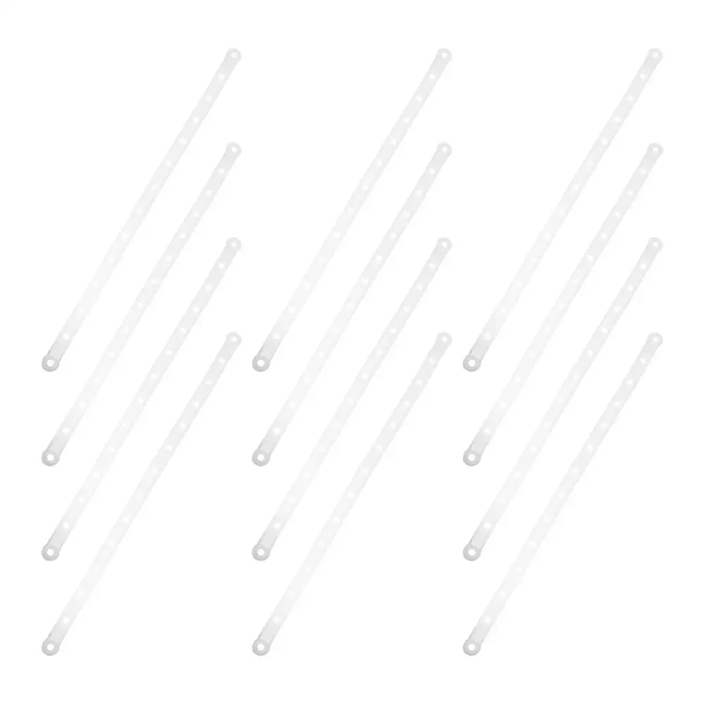 30 Pcs Connection Strip Plastic Strips White Hanging Retail Travel Connecting Strip Clothes Rack Storage Solution
30 Pcs Connection Strip Plastic Strips White Hanging Retail Travel Connecting Strip Clothes Rack Storage Solution