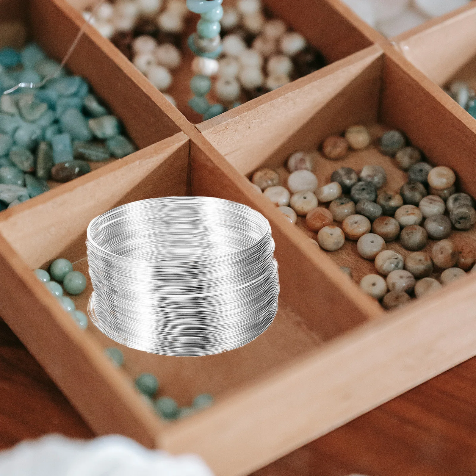 2pcs 2 Rolls Stainless Steel Jewelry Wire Durable Beads Thread DIY Accessories Gold Silver Color for Crafts Projects
2pcs 2 Rolls Stainless Steel Jewelry Wire Durable Beads Thread DIY Accessories Gold Silver Color for Crafts Projects