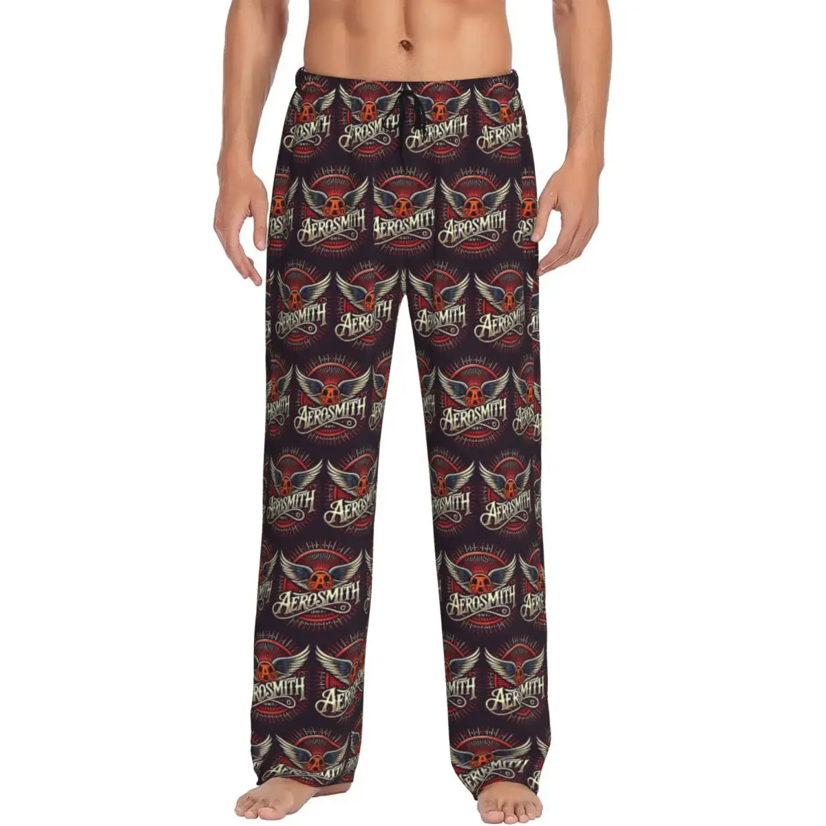 Custom Rock Aerosmith Band Pajama Pants Men Sleepwear Sleep Lounge Bottoms with Pockets
Custom Rock Aerosmith Band Pajama Pants Men Sleepwear Sleep Lounge Bottoms with Pockets