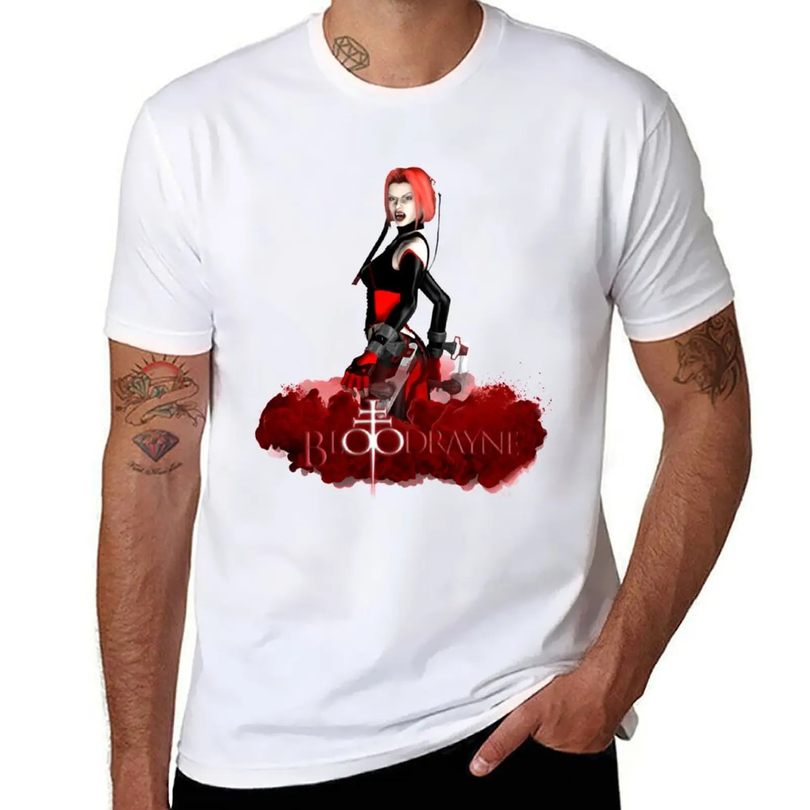 Bloodrayne x Red Shroud T-Shirt Casual Loose Fit Summer Tee Shirt
Bloodrayne x Red Shroud T-Shirt Casual Loose Fit Summer Tee Shirt