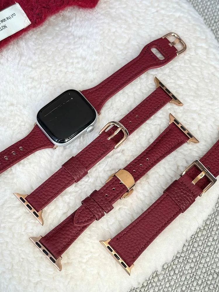 Кожаные ремешки премиум-класса для Apple Watch Band 40 38 41 42 44 45 46 49 мм Винтажные красные кожаные ремешки для часов iWatch S10 9 8 7 6 5 4
Кожаные ремешки премиум-класса для Apple Watch Band 40 38 41 42 44 45 46 49 мм Винтажные красные кожаные ремешки для часов iWatch S10 9 8 7 6 5 4