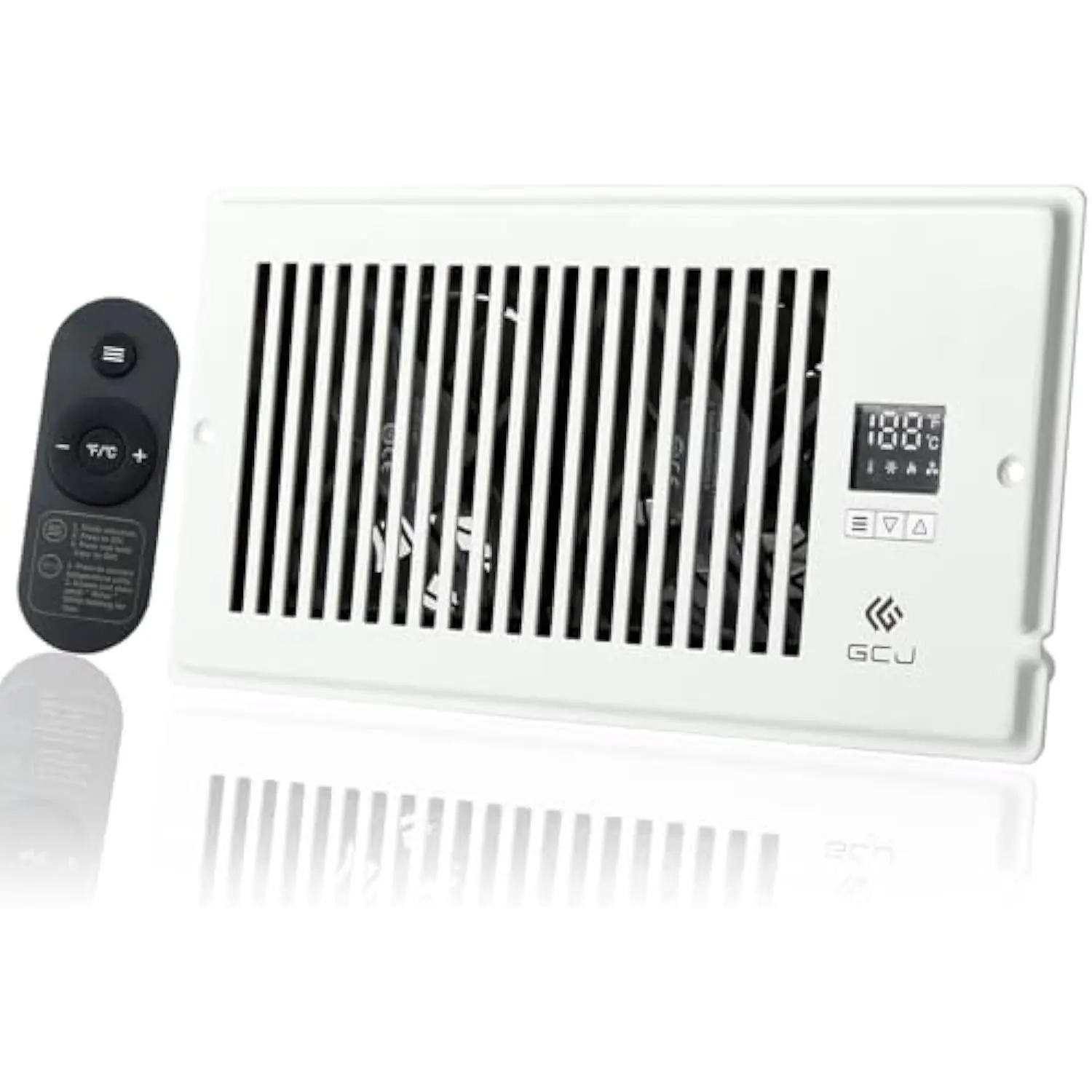 register booster fan,Fits Wall and Floor 4” x 10” Register Holes, with LCD Remote Thermostat Control, and Adjustable 10-Speed.
register booster fan,Fits Wall and Floor 4” x 10” Register Holes, with LCD Remote Thermostat Control, and Adjustable 10-Speed.